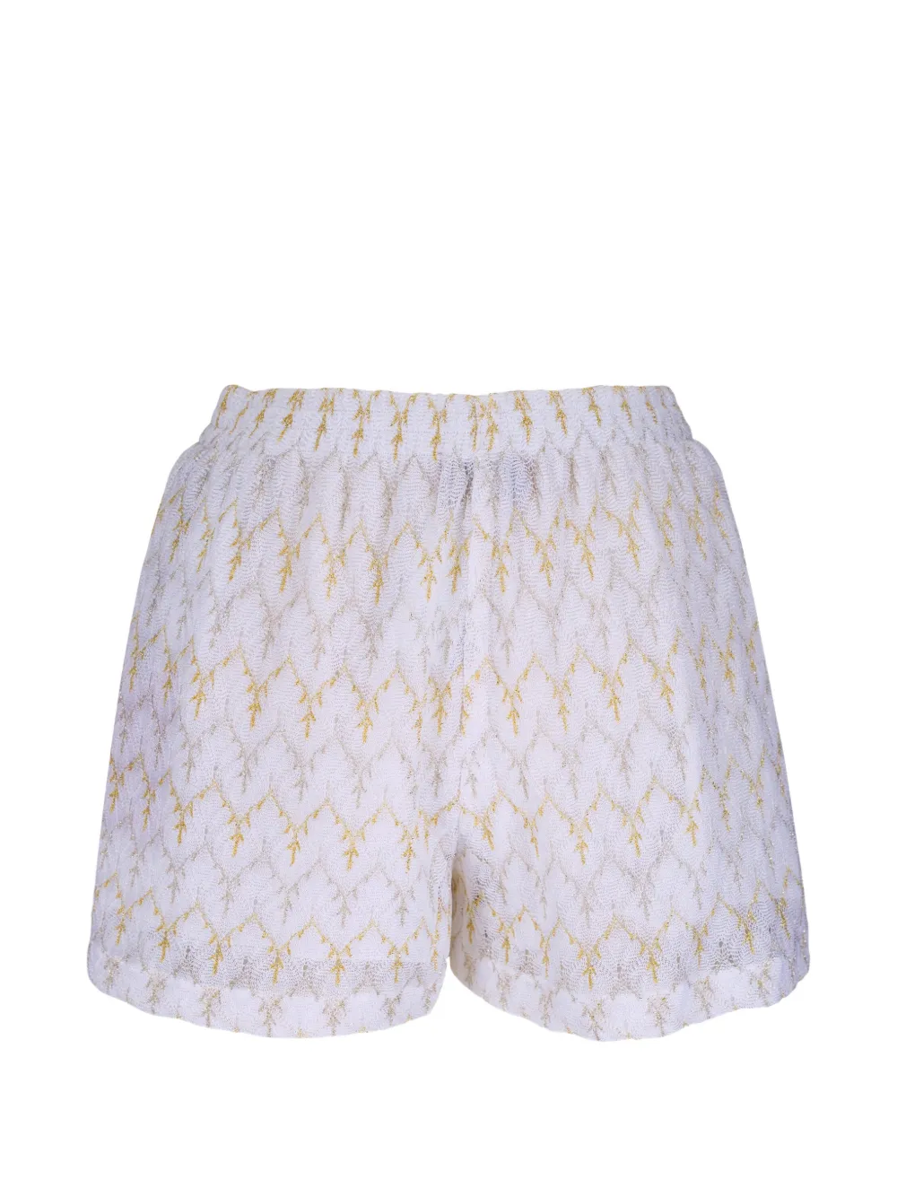 Missoni Shorts met geometrisch patroon Wit