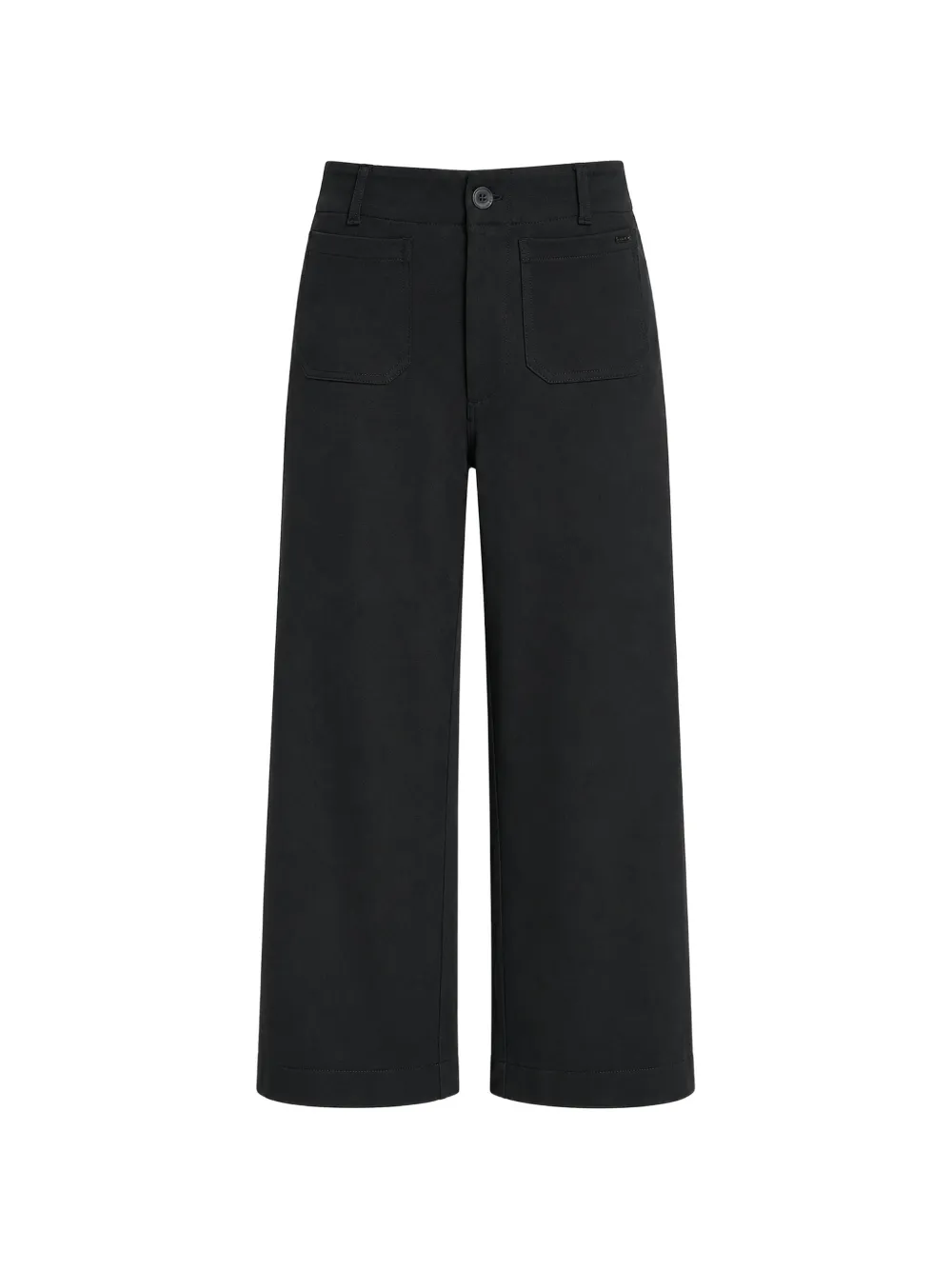 DKNY patch-pocket cropped trousers - Nero