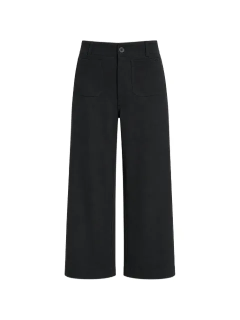 DKNY pantalones capri con bolsillos de parche