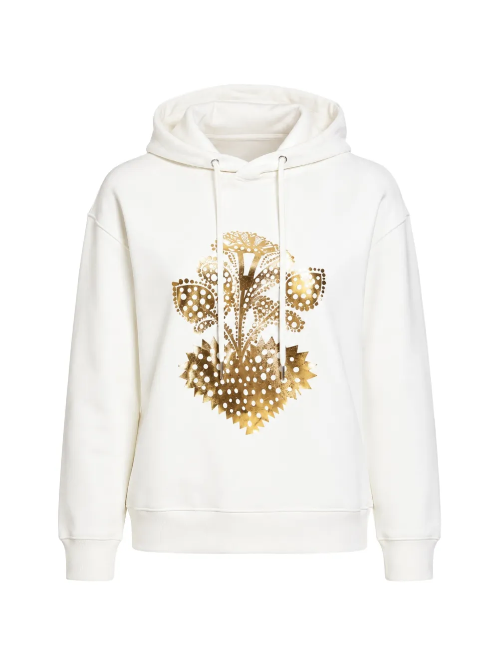 Cynthia Rowley Heart of Gold hoodie - Bianco