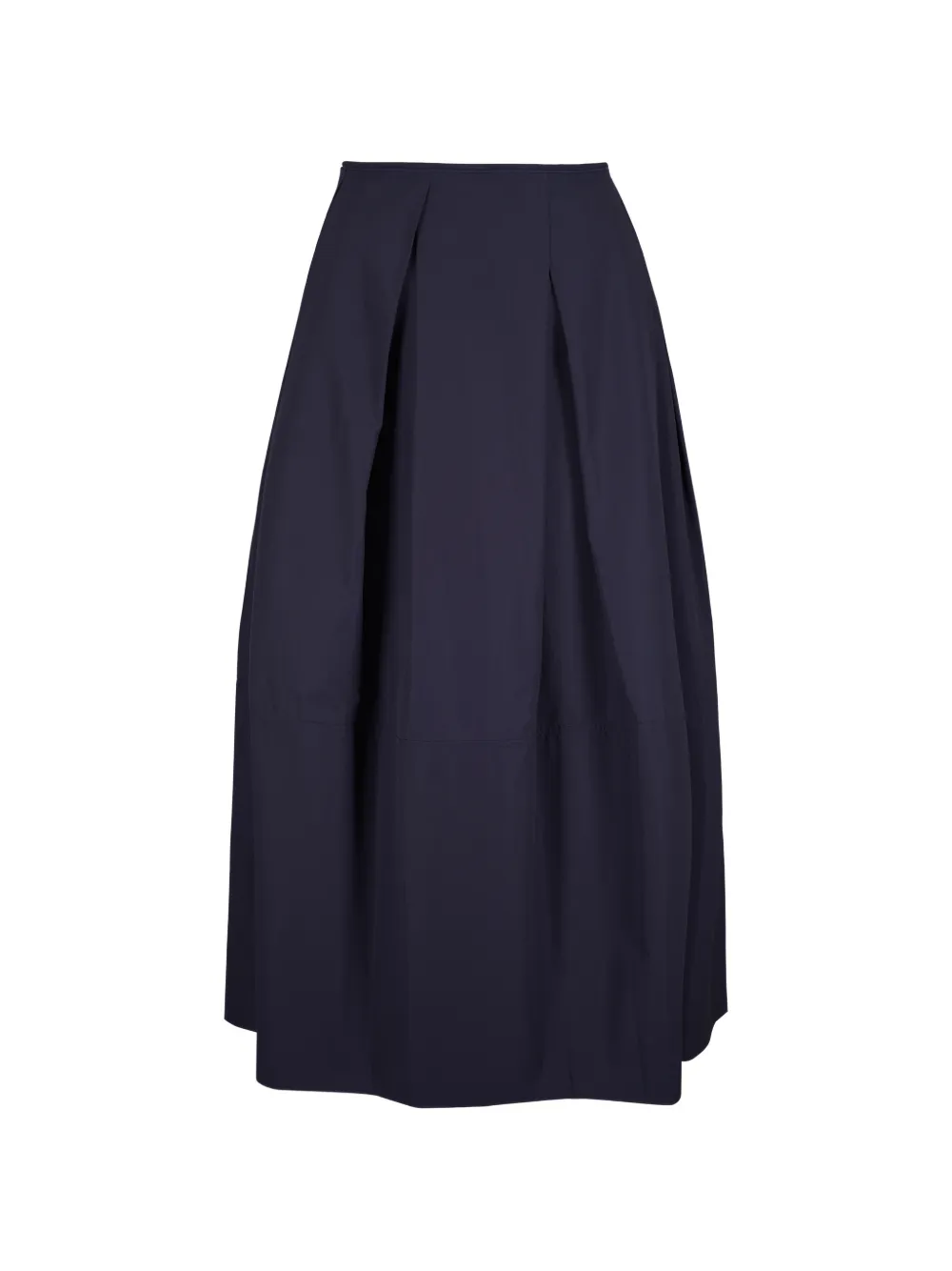 Lafayette 148 knife-pleat panelled skirt - Blu