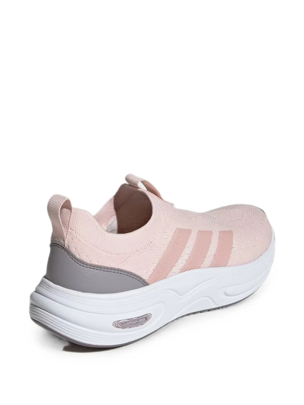 adidas Cloudfoam Cuxxion pull-on woven sneakers Roze