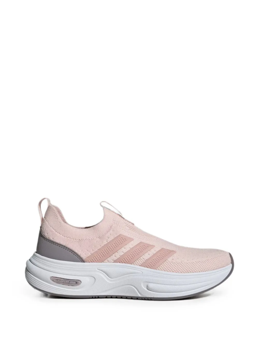Adidas Cloudfoam Cuxxion pull-on woven sneakers Roze