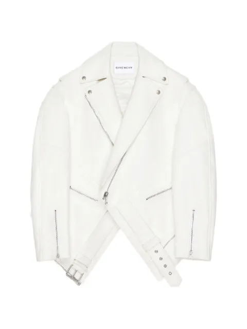 Givenchy leather biker jacket