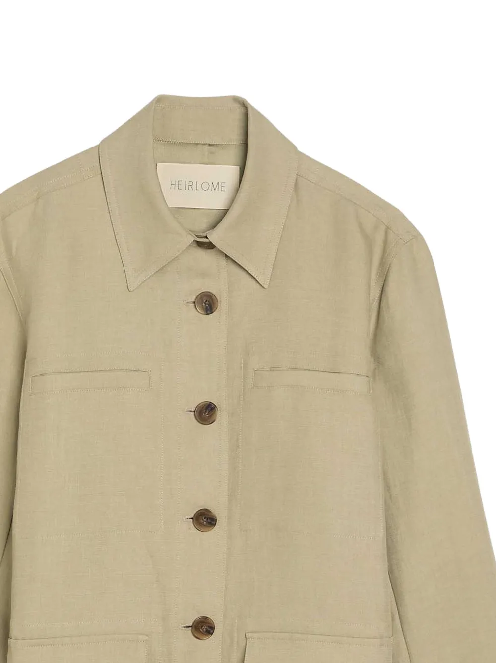  Heirlome Chaqueta Barn Con Botones - Verde 