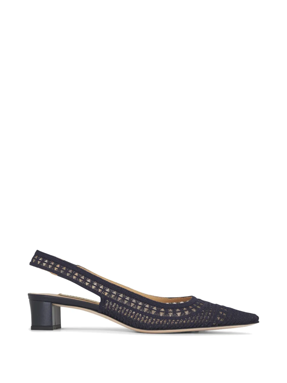 Arteana crochet-knit pointed-toe sandals - Blu