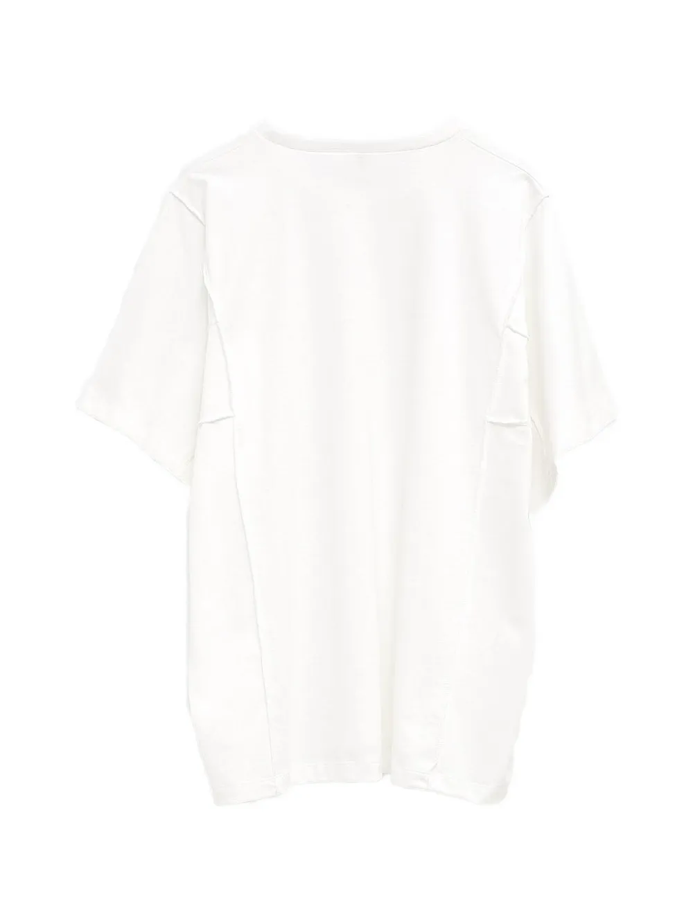 Baserange Poi T-shirt met naaddetail Wit