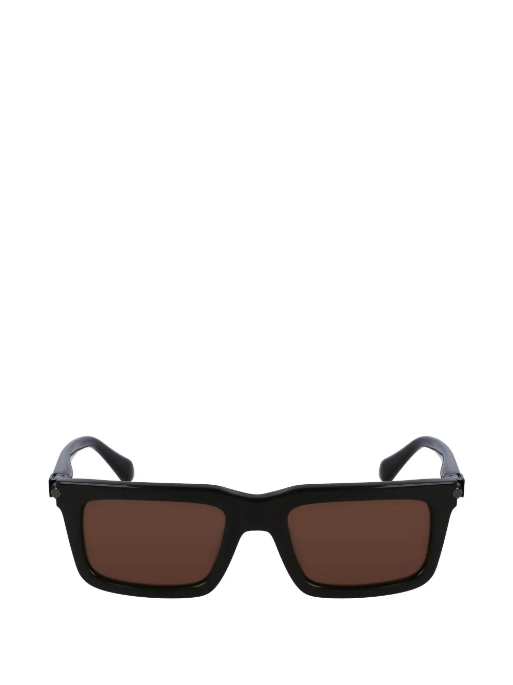 Ferragamo Rectangle-frame Sunglasses In Black