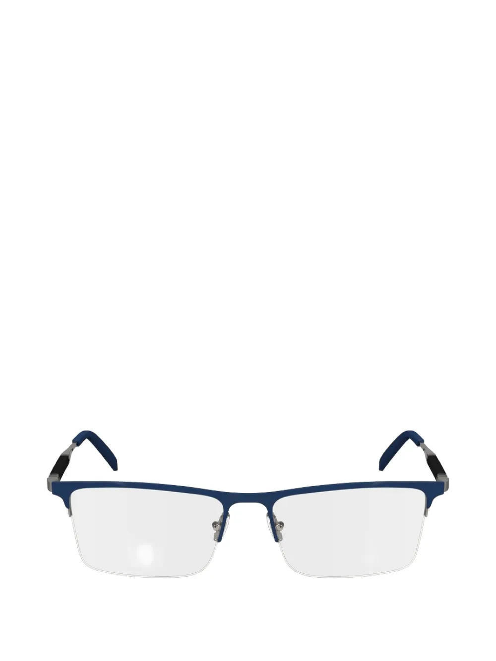 Ferragamo Eyewear rectangle glasses - Blau