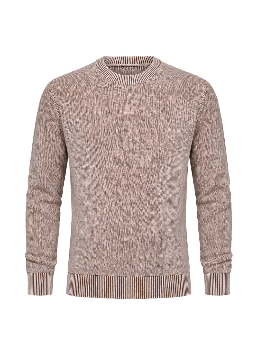 Moorer Orvieto jacquard-weave sweater - Nude