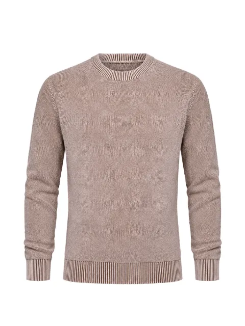 Moorer Orvieto jacquard-weave sweater