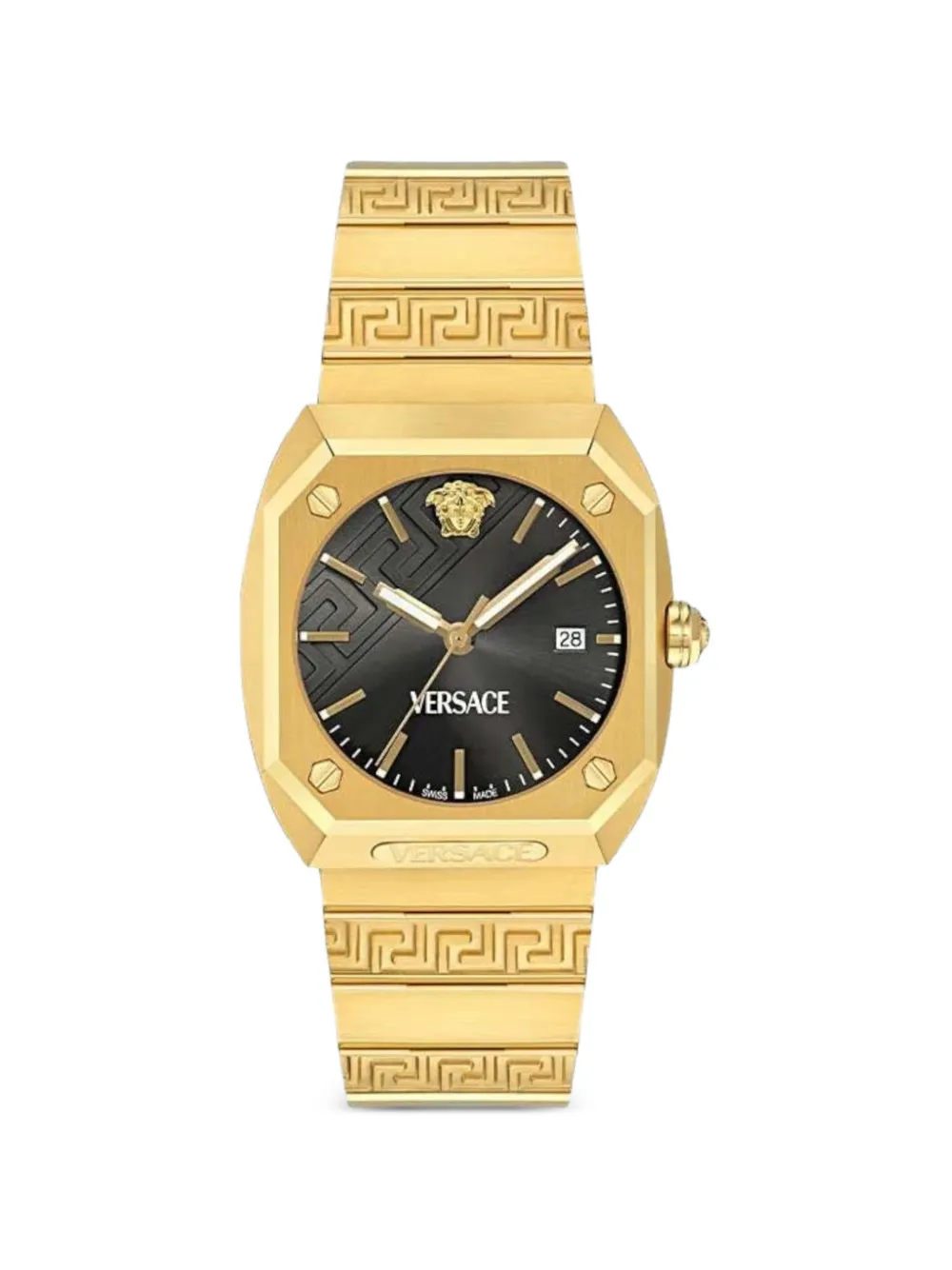 Versace Orologio Antares Greca 44mm - Nero