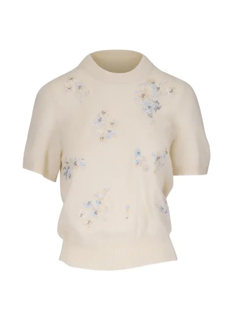 Libertine jersey con motivo floral