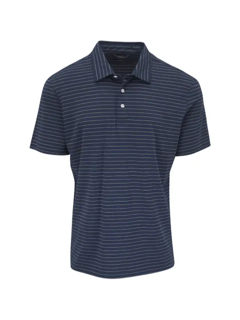 FAHERTY striped short-sleeve polo shirt