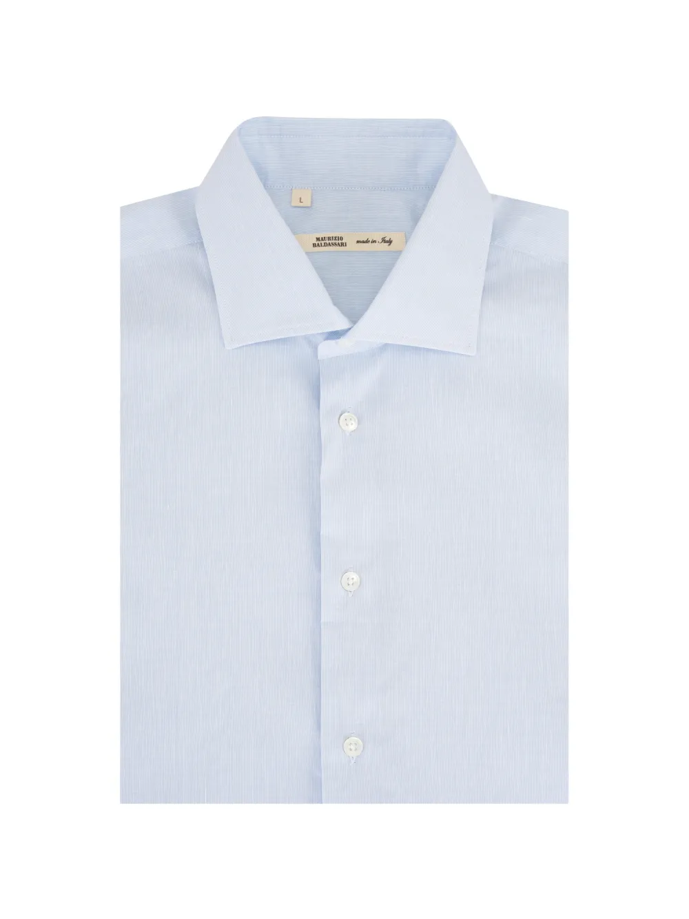 Maurizio Baldassari pinstripe-pattern shirt - Blu