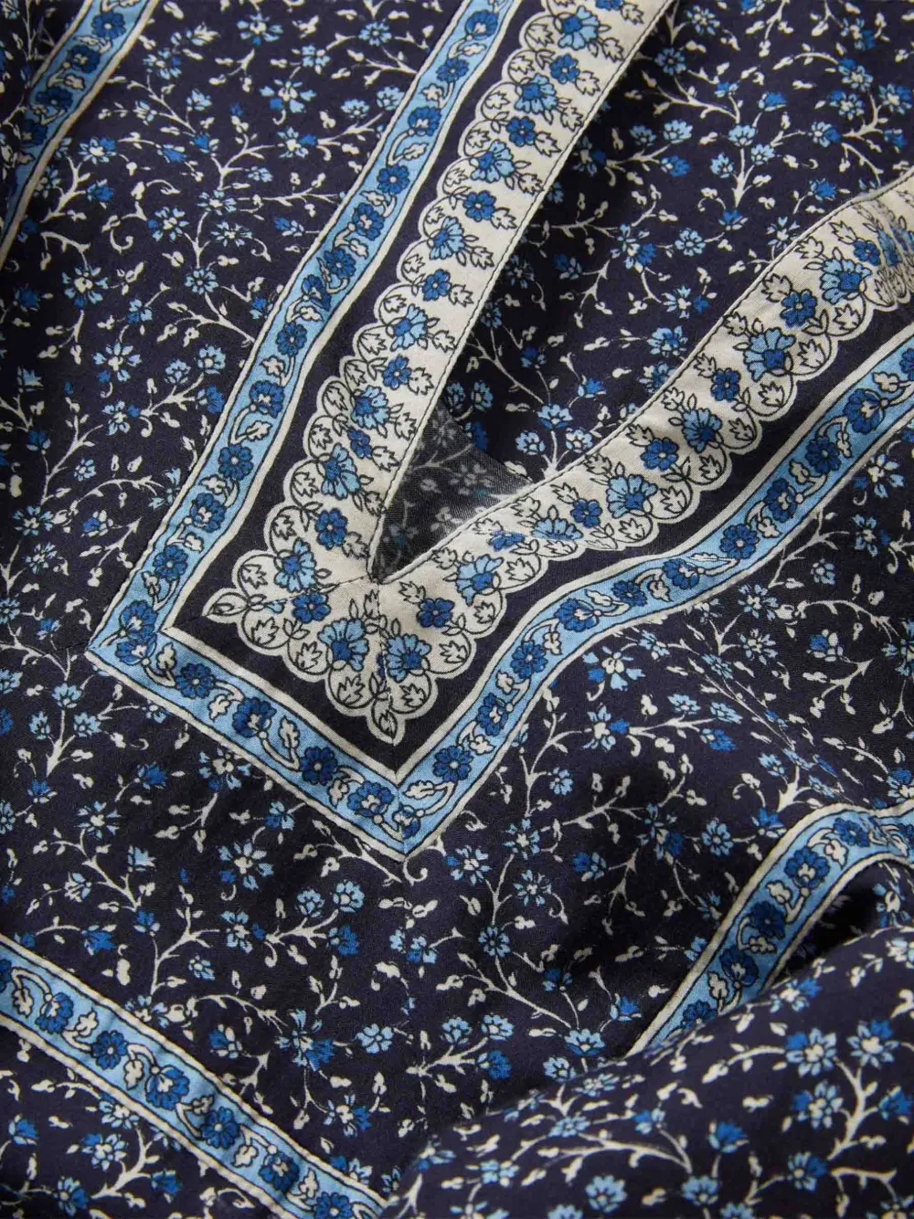 Veronica Beard Cyra blouse met bloemenprint Blauw