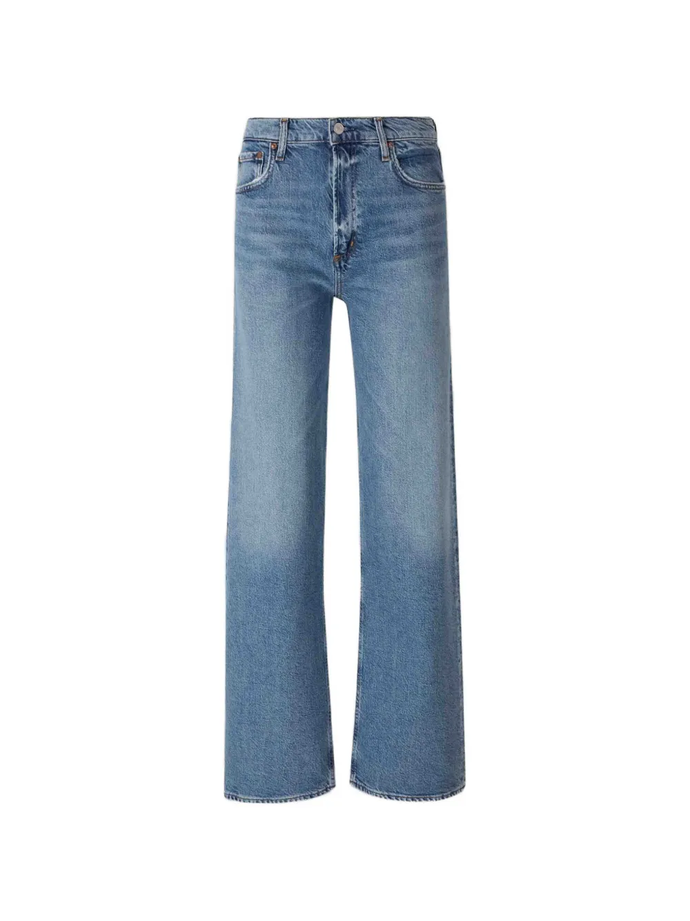 AGOLDE loose-fit straight-leg jeans - Blu