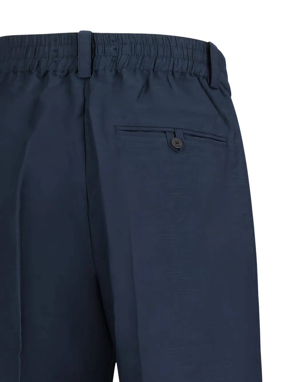 Jacquemus Croisiere geplooide broek Blauw