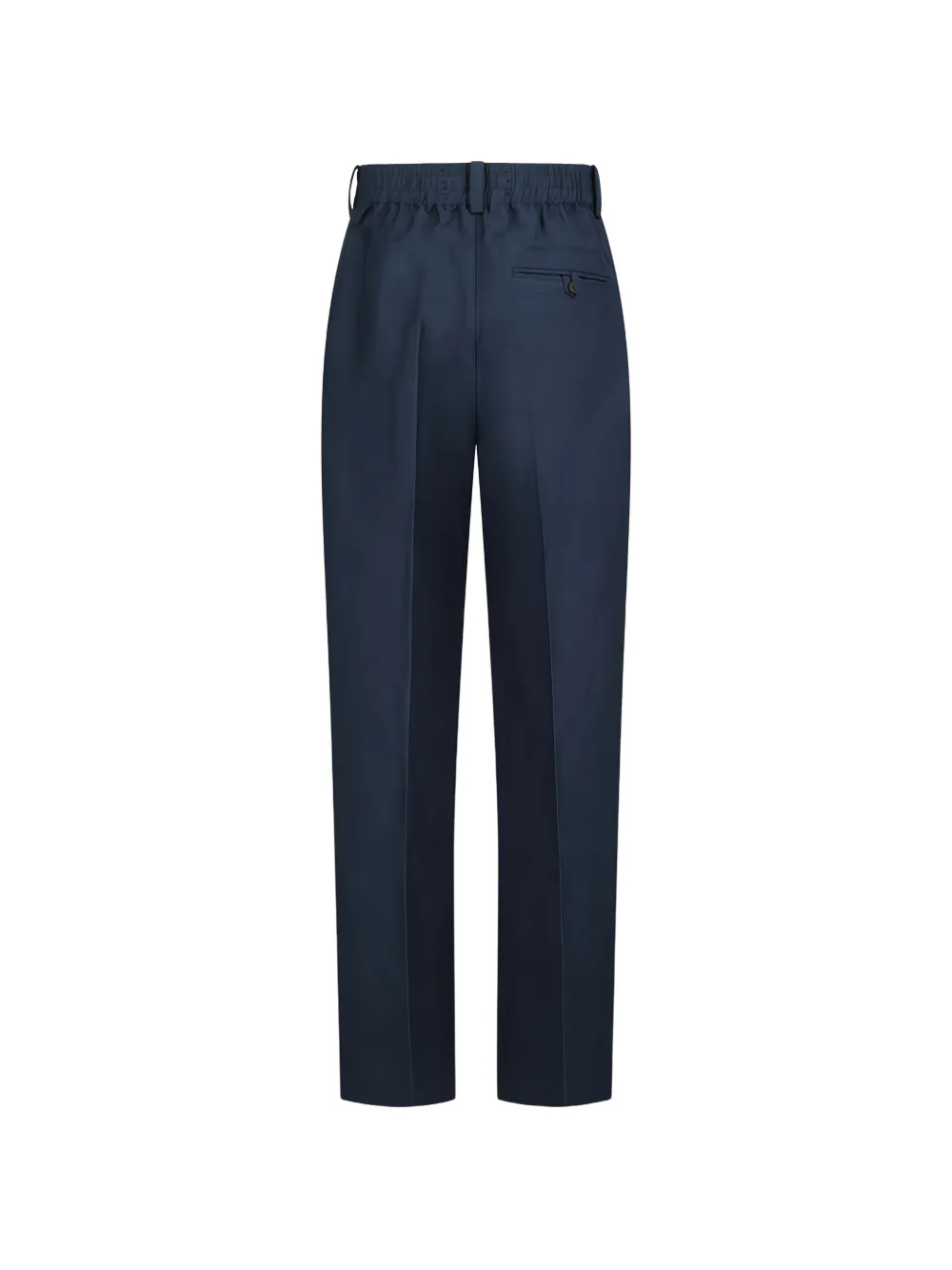 Jacquemus Croisiere geplooide broek Blauw