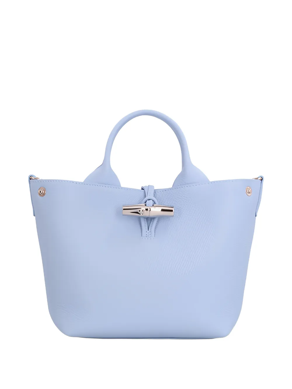 Longchamp small Le Roseau toggle-fastening tote bag - Blu