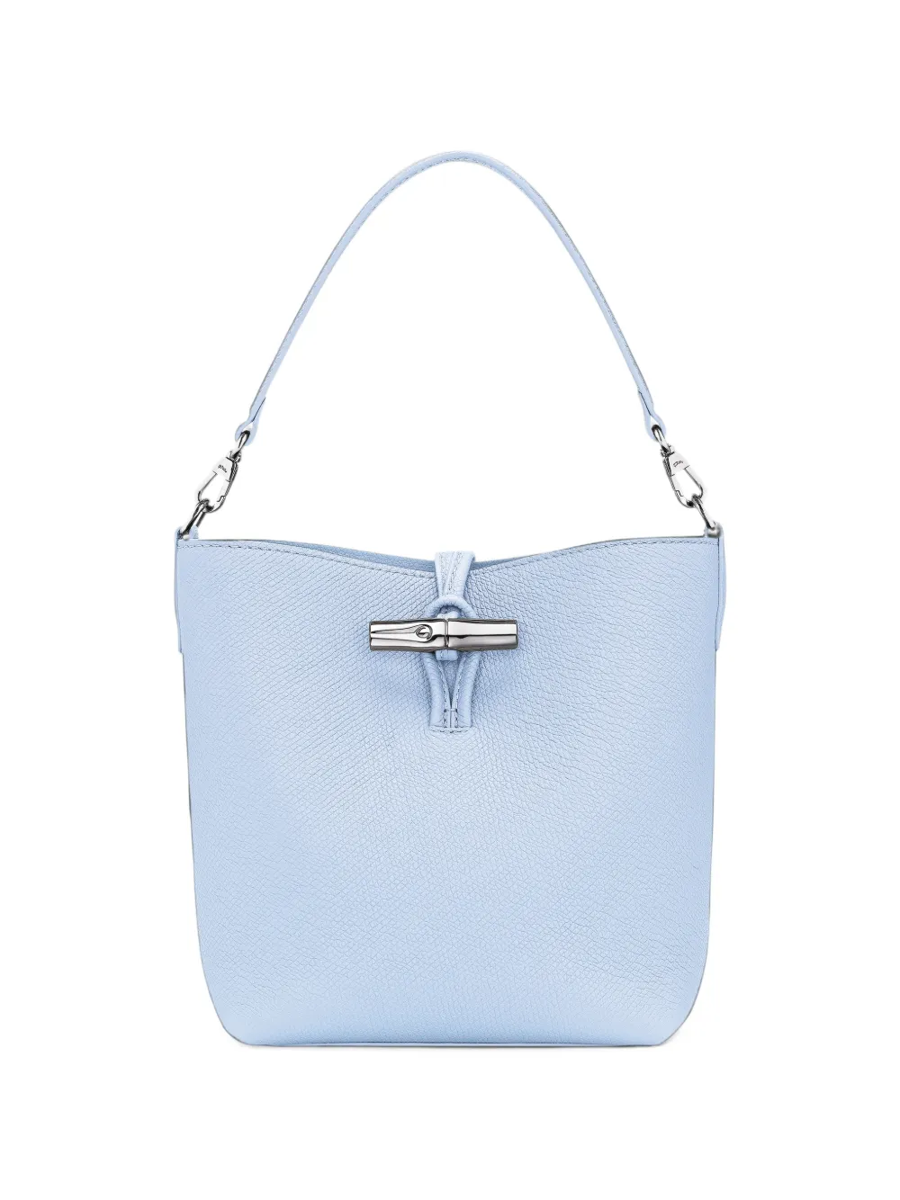 Longchamp mini Le Roseau leather shoulder bag - Blu