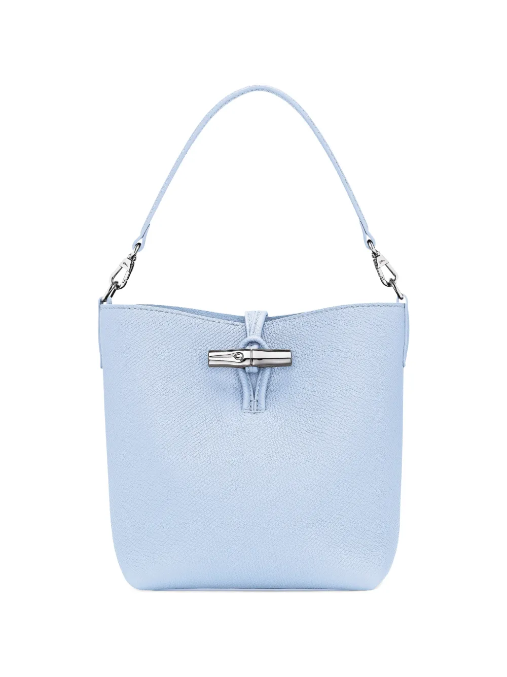 Longchamp mini Le Roseau leather shoulder bag - Blu