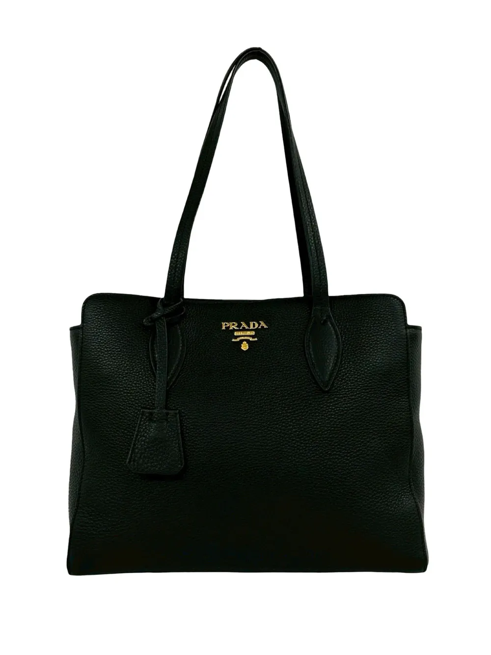 Prada Pre-Owned 2010-2026 Leather tote bag - Nero