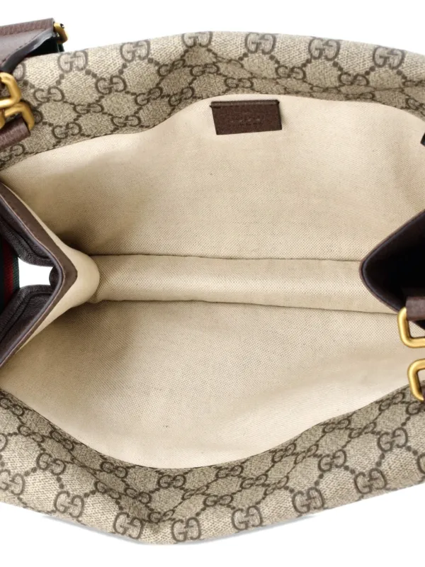 Gucci Pre-Owned Neo Vintage Flap Messenger GG Coated Canvas Medium