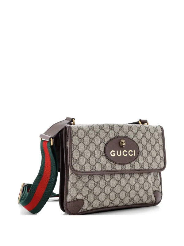 Gucci Pre-Owned Neo Vintage Flap Messenger GG Coated Canvas Medium