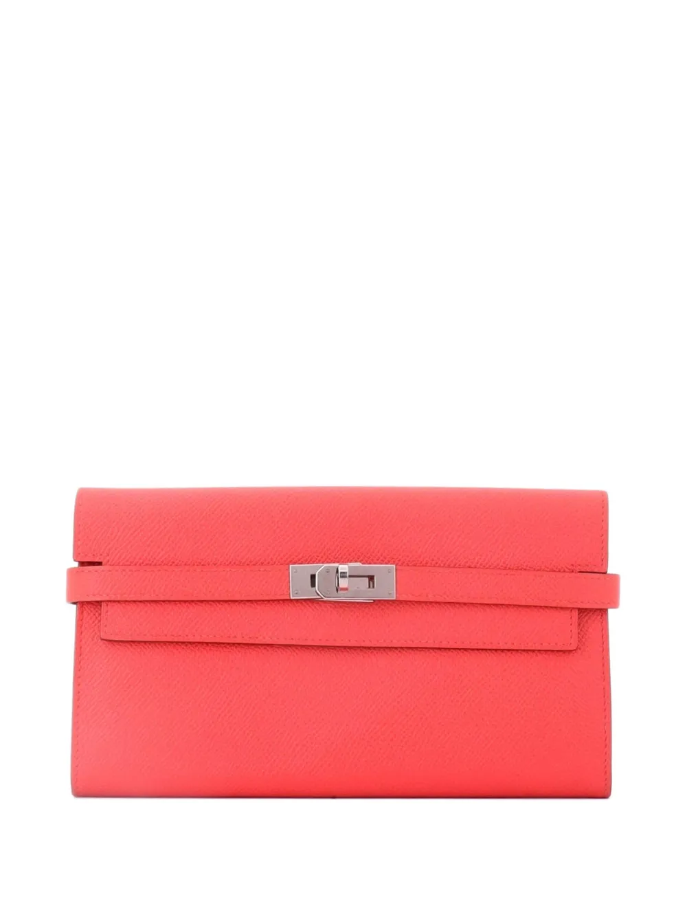 Hermès Pre-Owned Kelly Wallet Epsom Long small wallets - Rosso