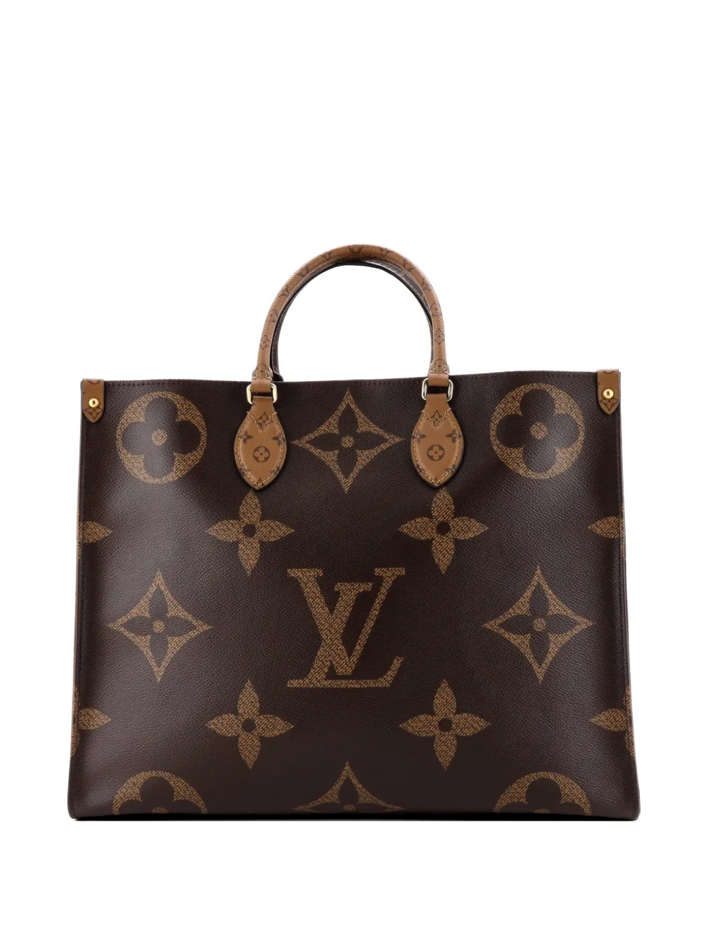 Louis Vuitton Pre-Owned OnTheGo Reverse Monogram Giant GM tote bag - Marrone