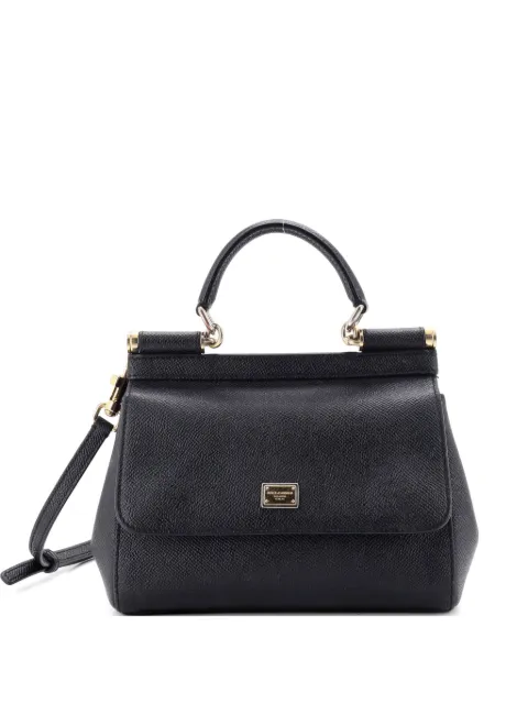 Dolce & Gabbana Pre-Owned Miss Sicily Bag Leather Small satchel