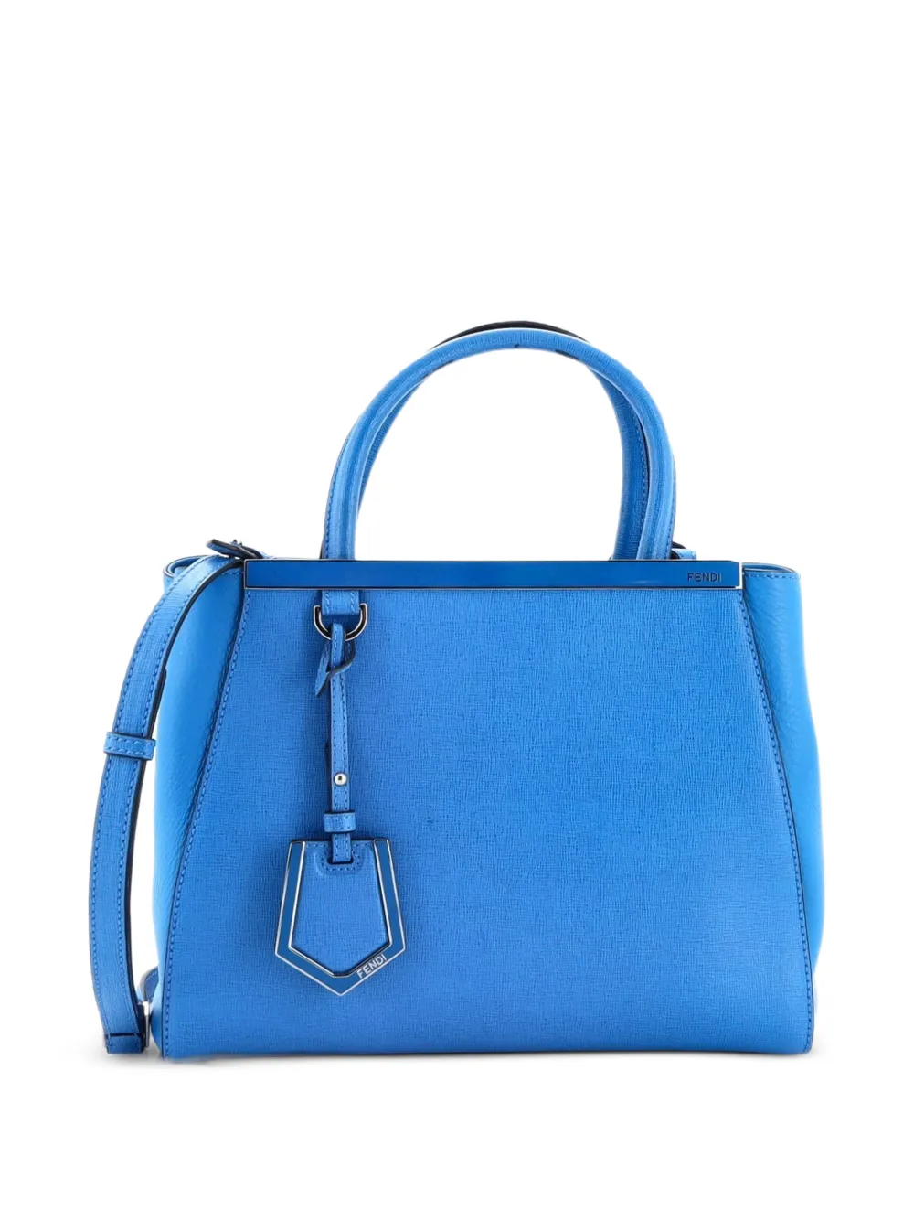 Fendi Pre-Owned 2Jours Bag Leather Petite satchel - Blu
