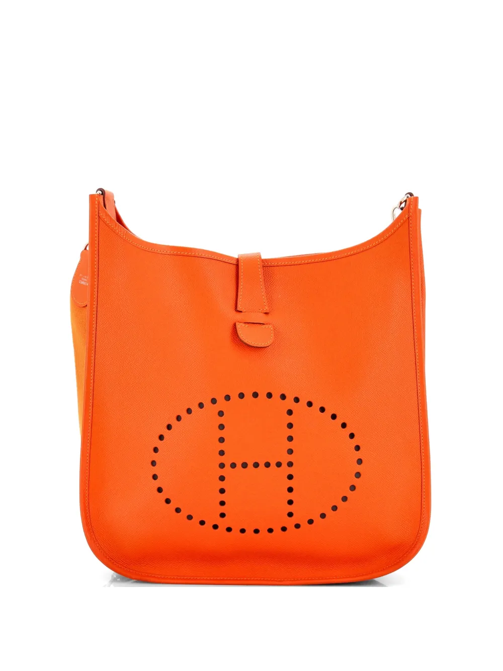 Hermès Pre-Owned Evelyne Bag Gen III Epsom GM crossbody bag - Arancione
