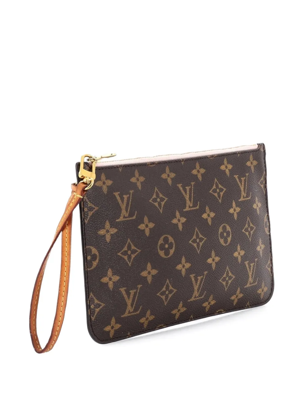 Louis Vuitton Pre-Owned Neverfull Pochette Monogram Canvas Large pouch - Braun