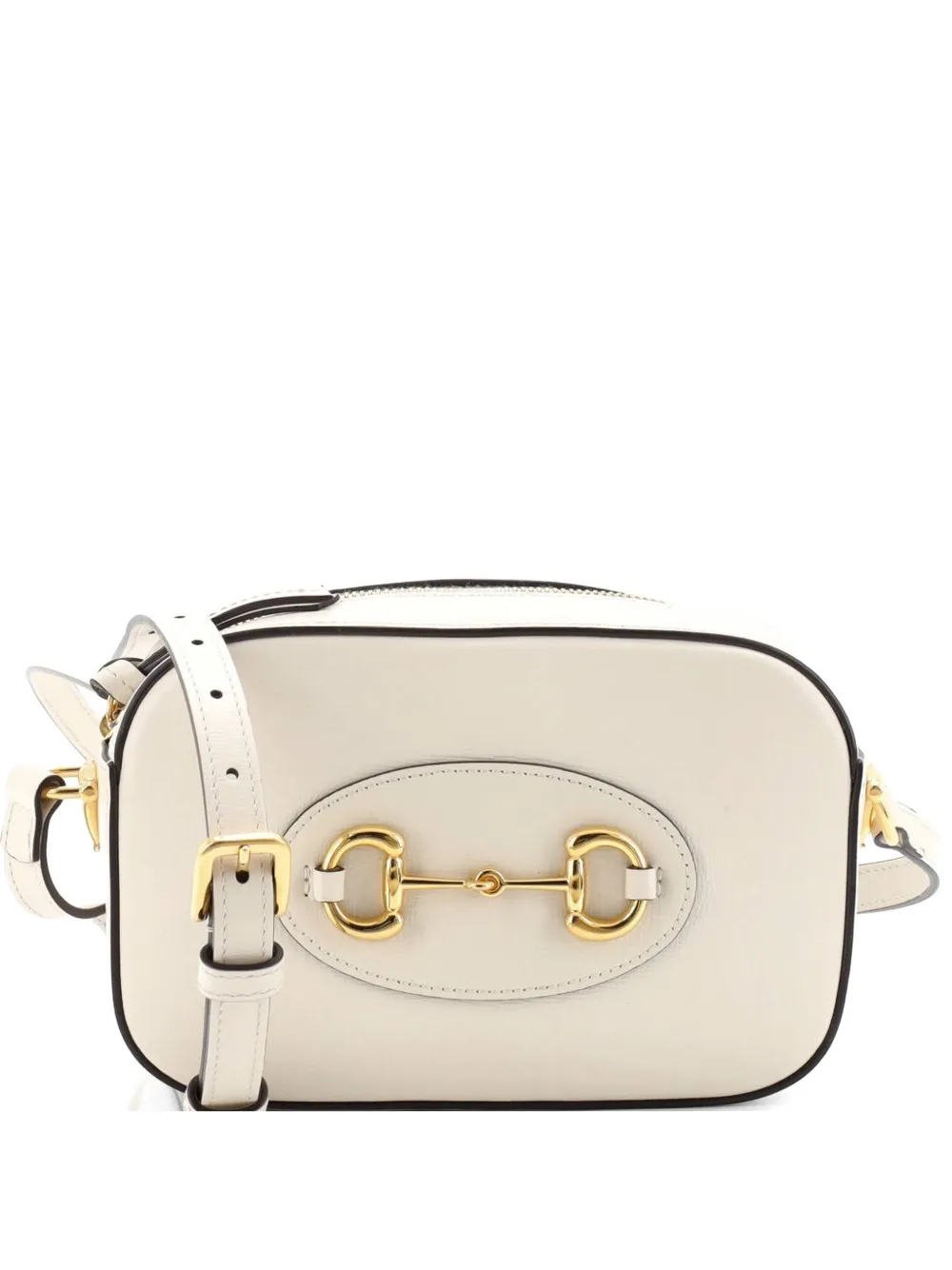 Gucci Pre-Owned Horsebit 1955 Camera Bag Leather Small crossbody bag - Weiß