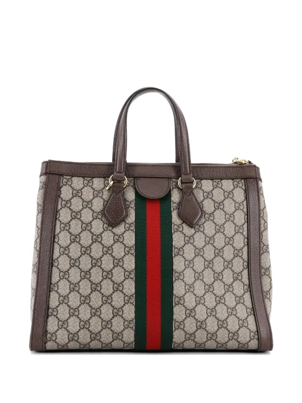 Gucci Pre-Owned オフィディア トップハンドル GGコーテッドキャンバス