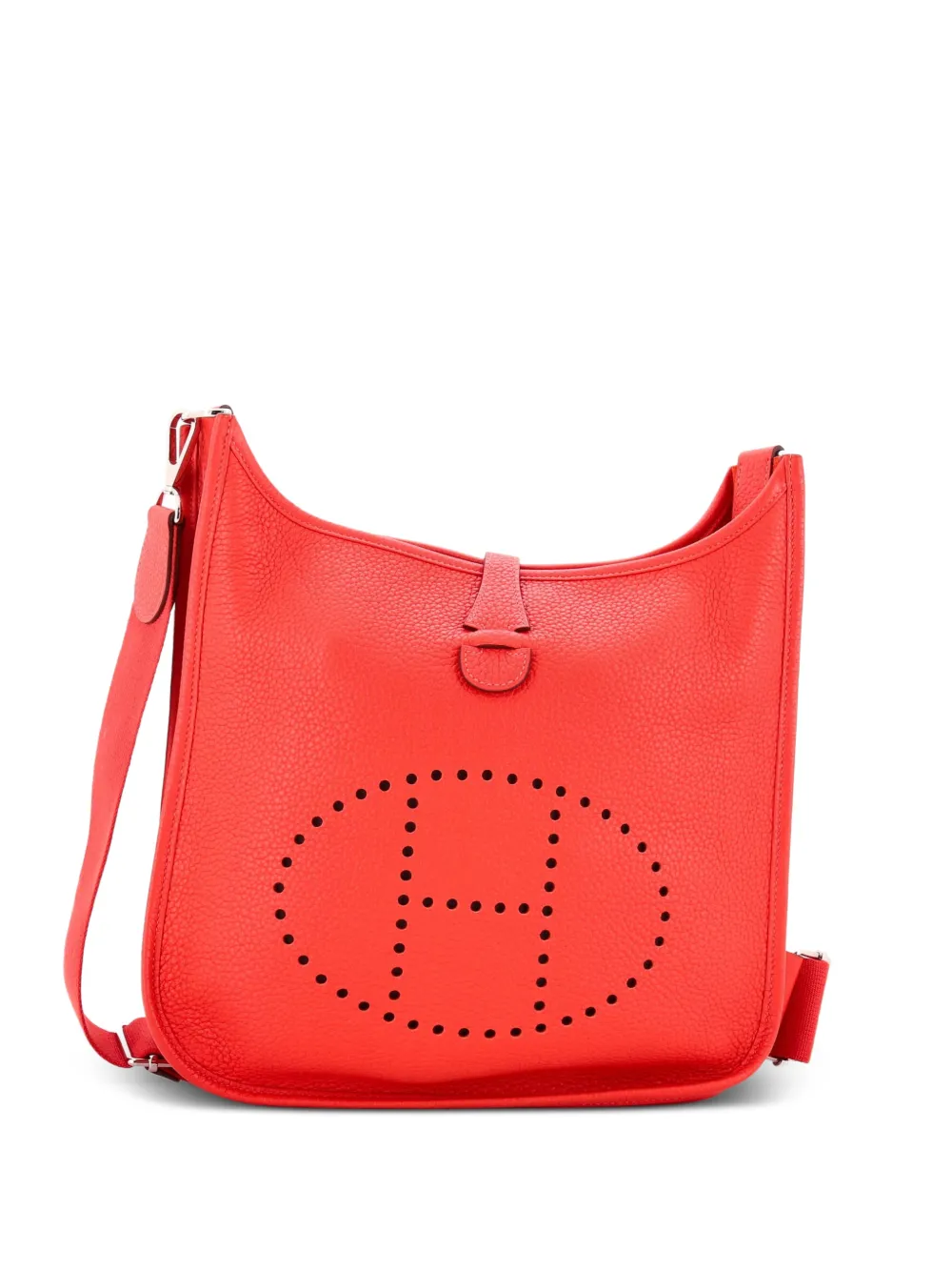 Hermès Pre-Owned Evelyne Bag Gen III Clemence PM crossbody bag - Rot