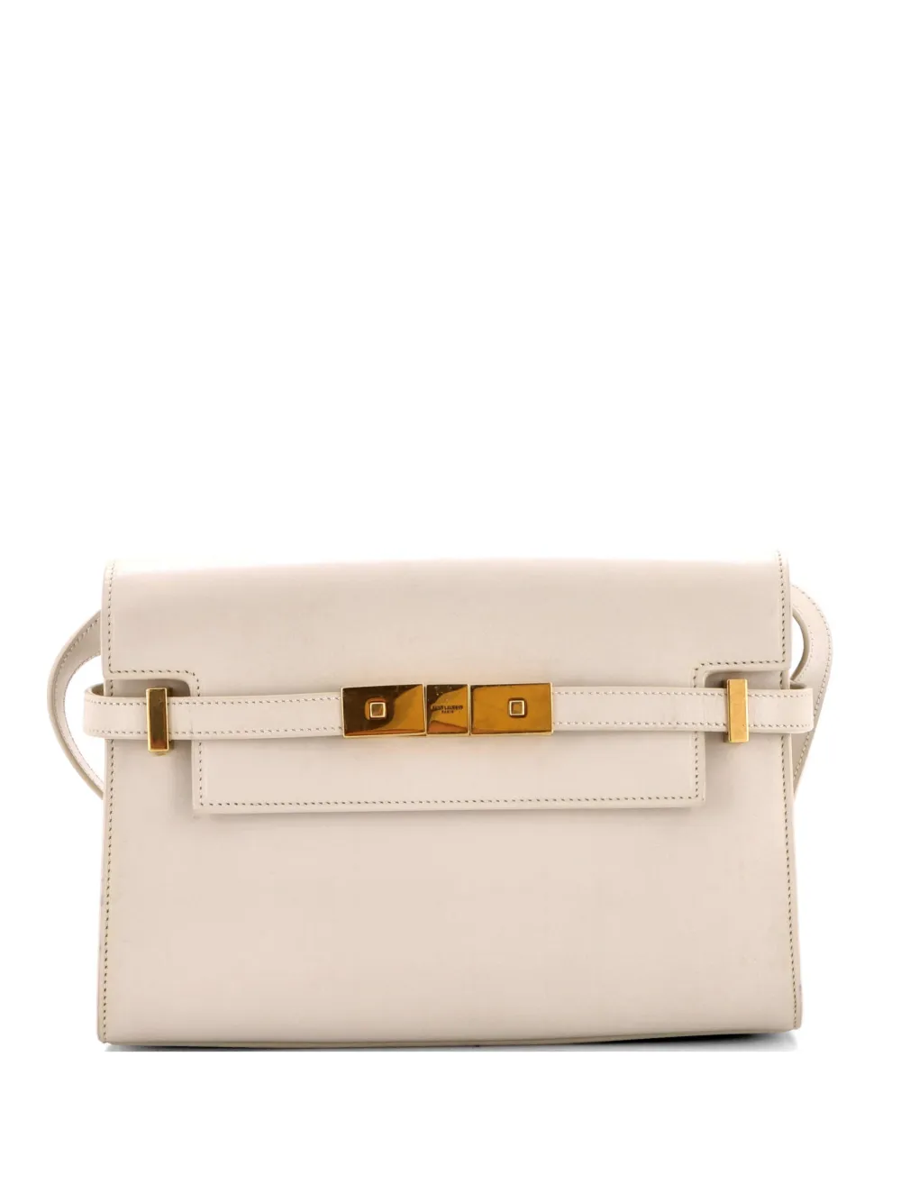 Saint Laurent Pre-Owned Manhattan Leather Small shoulder bag - Neutrals