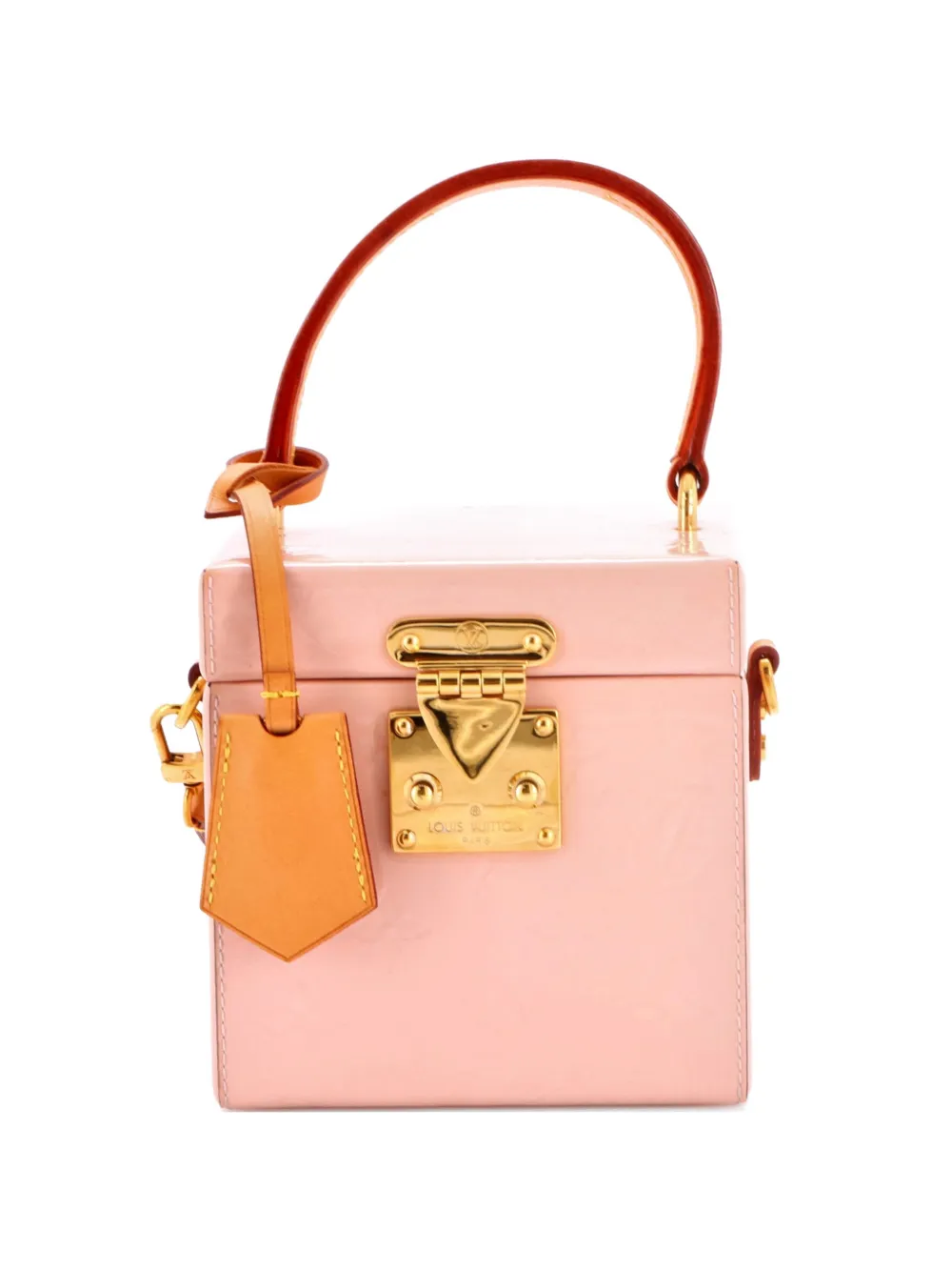 Louis Vuitton Pre-Owned Bleecker Box NM Bag Monogram Vernis satchel - Rosa