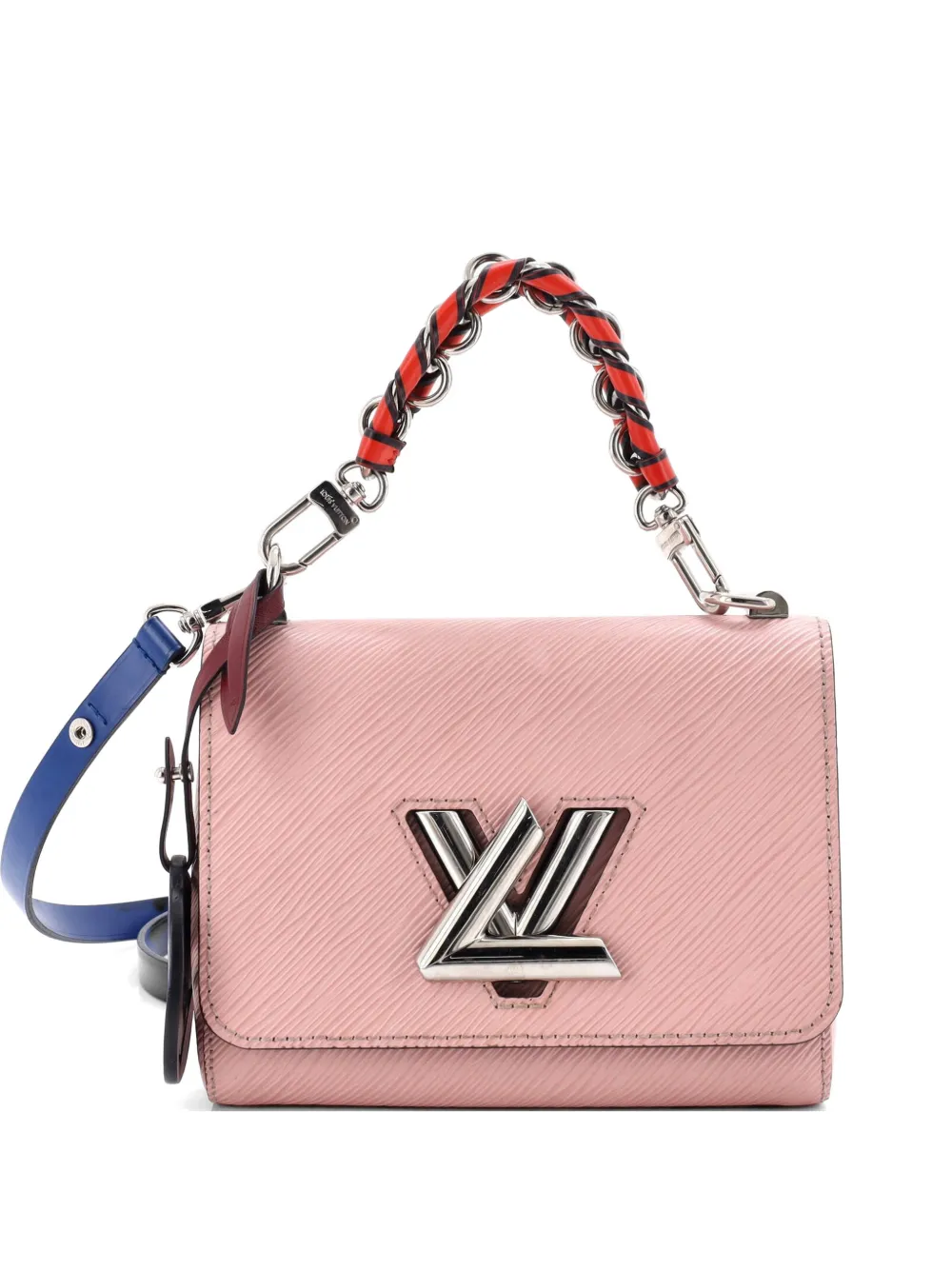 Louis Vuitton Pre-Owned Braided Handle Twist Bag Epi Leather PM crossbody bag - Rosa