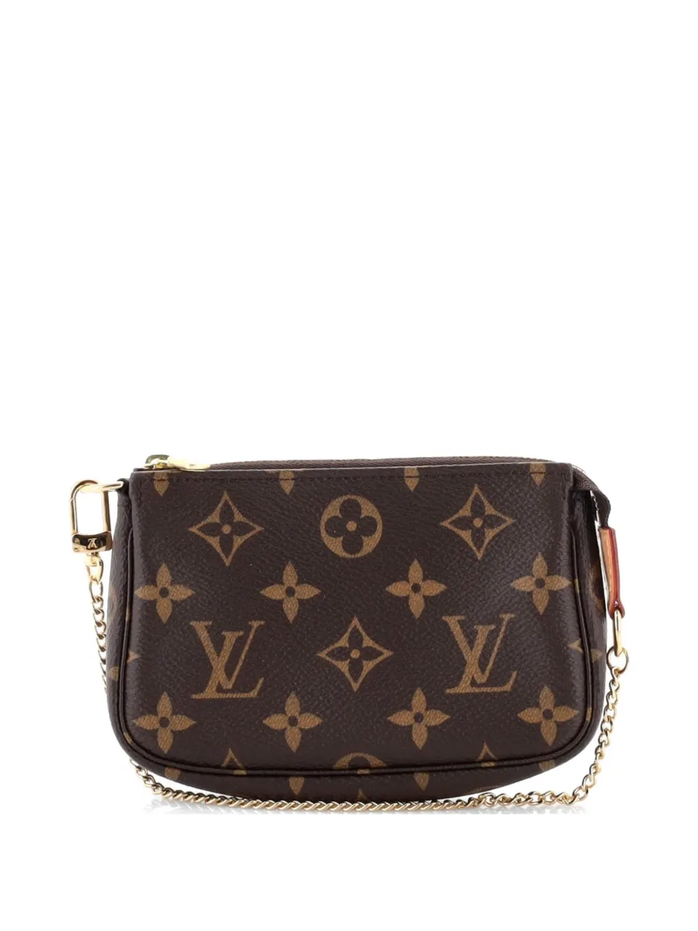 Louis Vuitton Pre-Owned Pochette Accessoires Monogram Canvas Mini clutch bag - Marrone