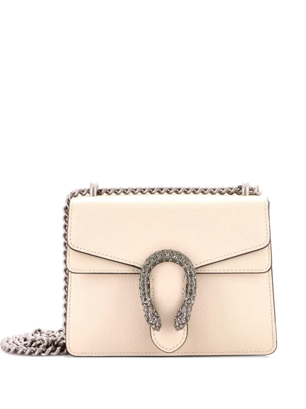Gucci Pre-Owned Dionysus Bag Leather Mini crossbody bag - Neutrals