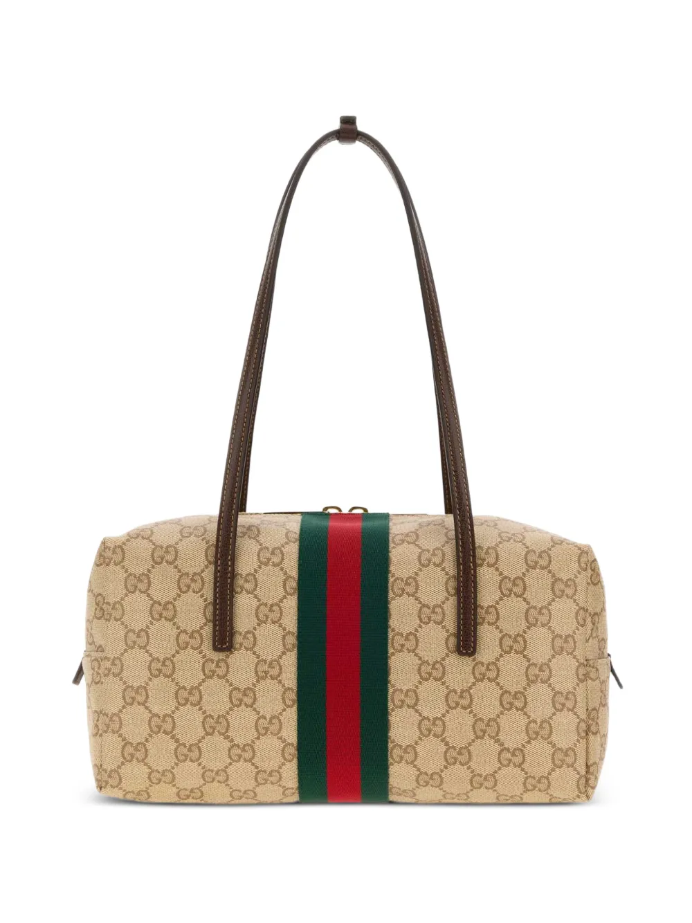 Gucci medium Melrose GG canvas shoulder bag - Nude