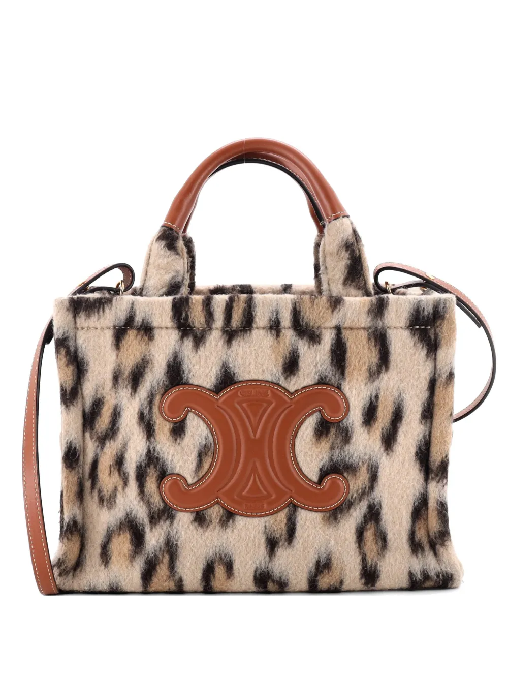 Celine Pre-Owned Cabas Thais Printed Wool Small tote bag - Multicolour