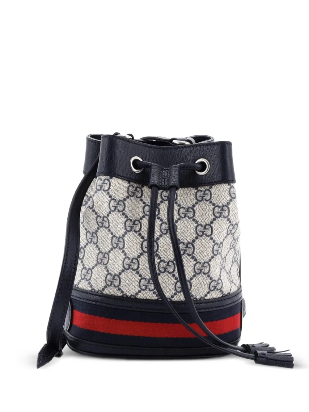 Gucci Pre-Owned Ophidia GG Coated Canvas Mini bucket bag - Blu