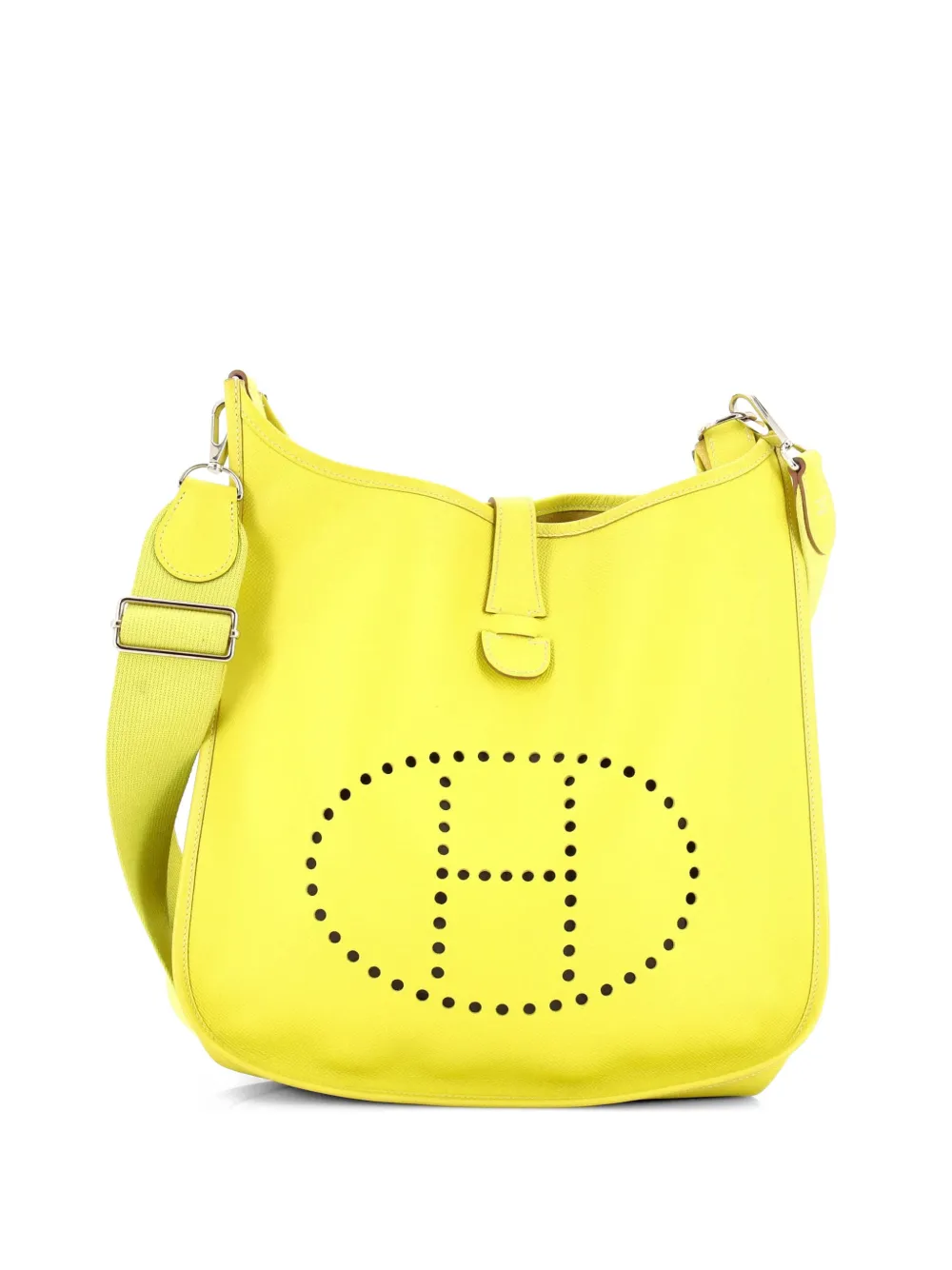 Hermès Pre-Owned Evelyne Bag Gen III Epsom PM crossbody bag - Giallo