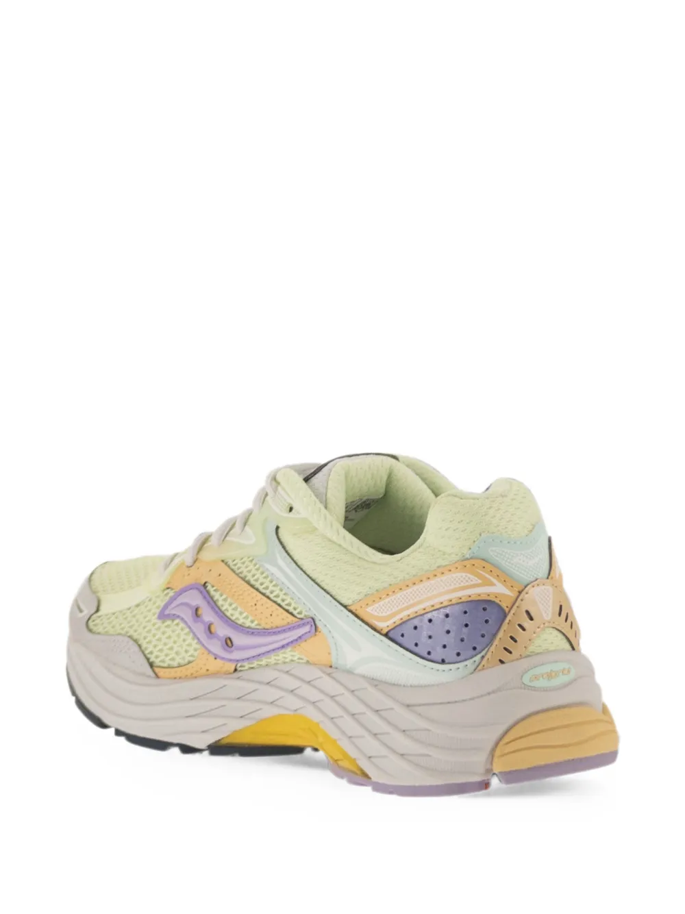 Saucony ProGrid Omni 9 mesh sneakers Groen