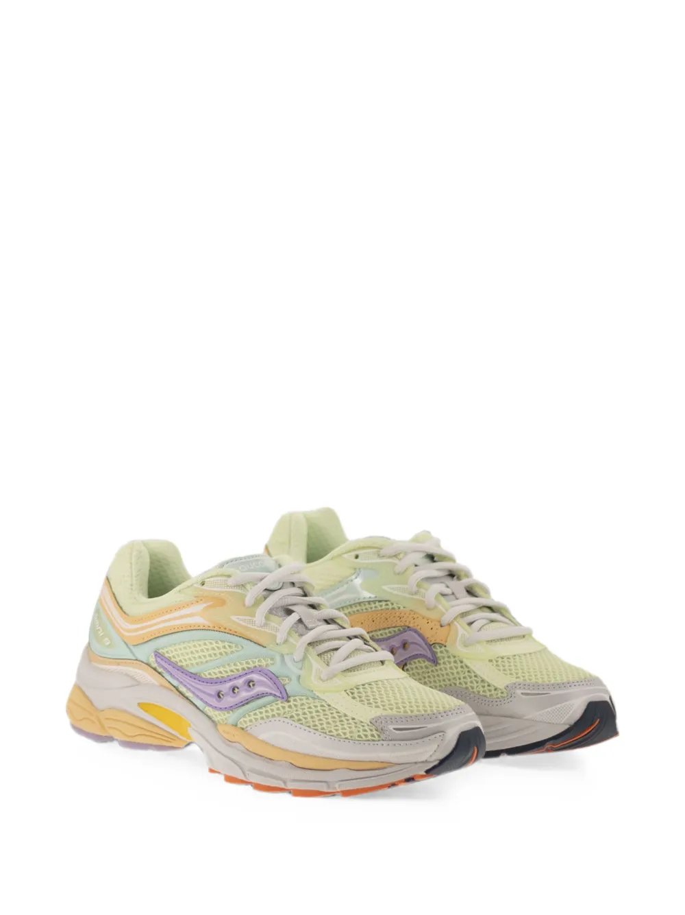 Saucony ProGrid Omni 9 mesh sneakers Groen