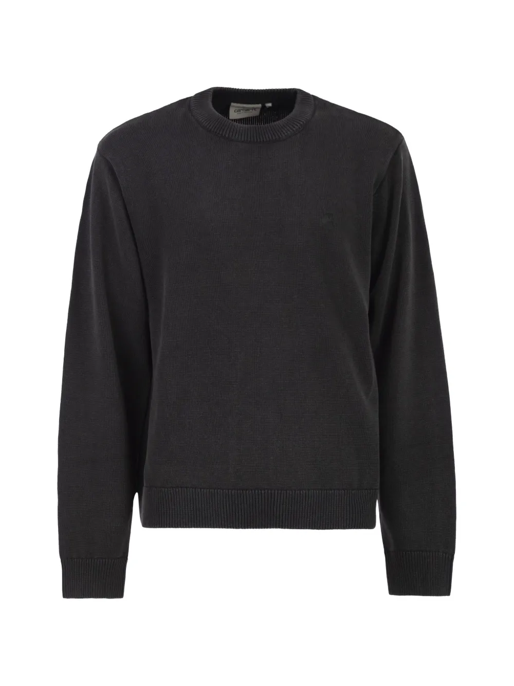 Carhartt WIP embroidered-logo crew-neck sweater - Grau